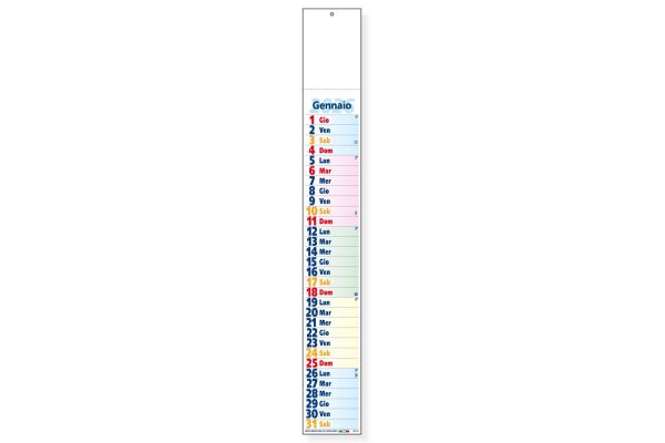 Calendario olandese silhouette 1